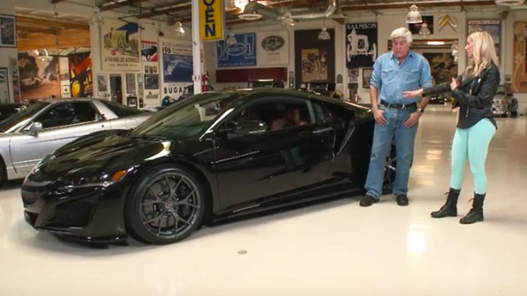 2017 Acura NSX at Jay Leno's garage