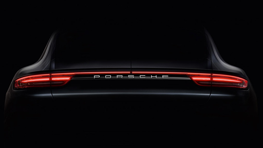 Teaser for 2017 Porsche Panamera