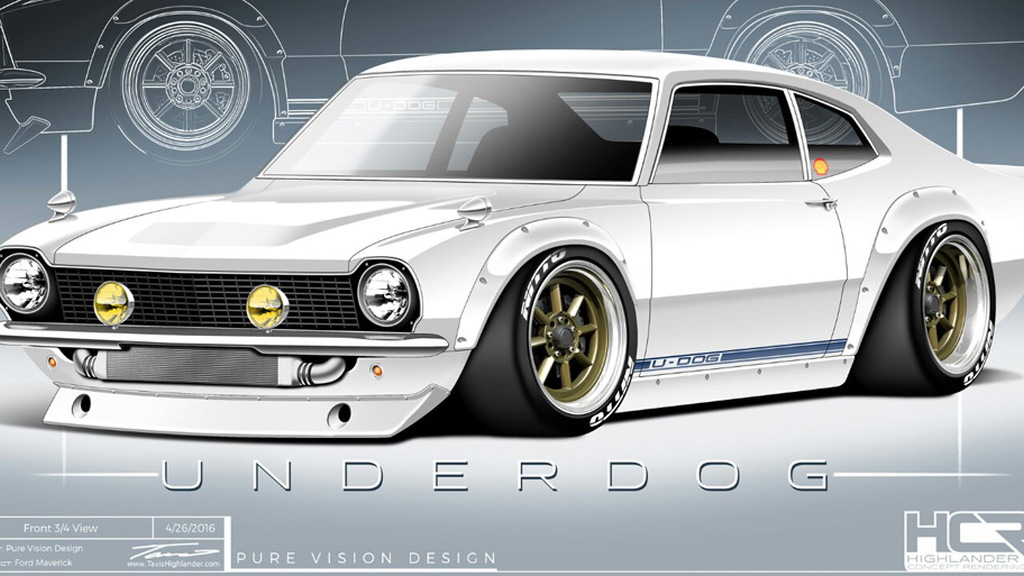 Project Underdog 1972 Ford Maverick
