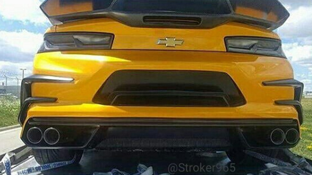 Bumblebee Chevrolet Camaro from ‘Transformers: The Last Knight’ - Image via stroker965