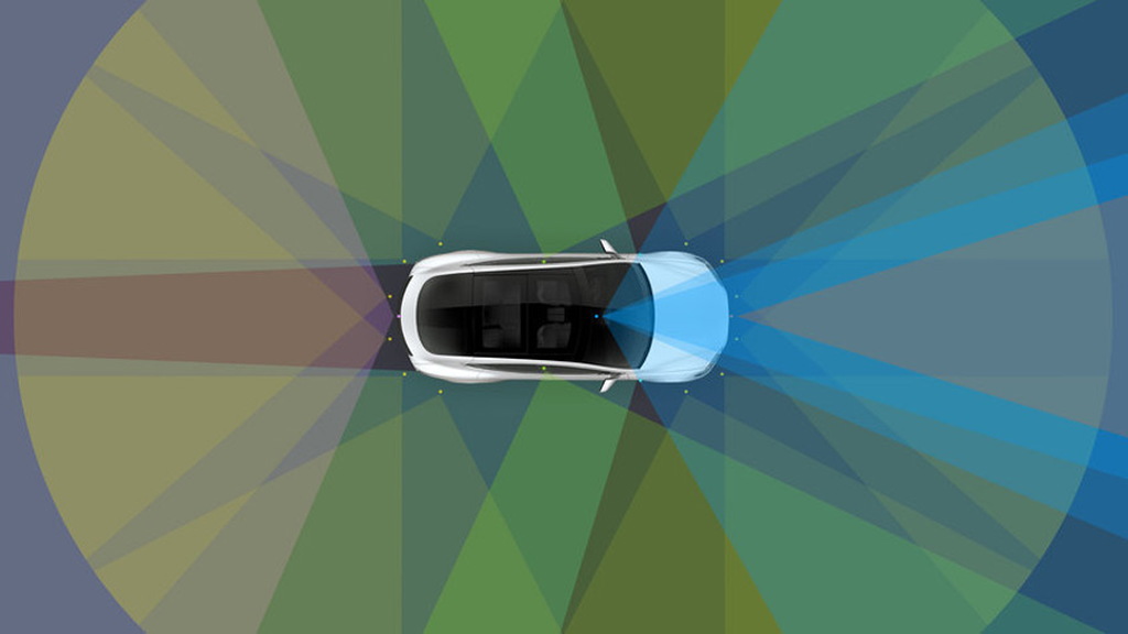 Tesla Hardware 2 self-driving technology