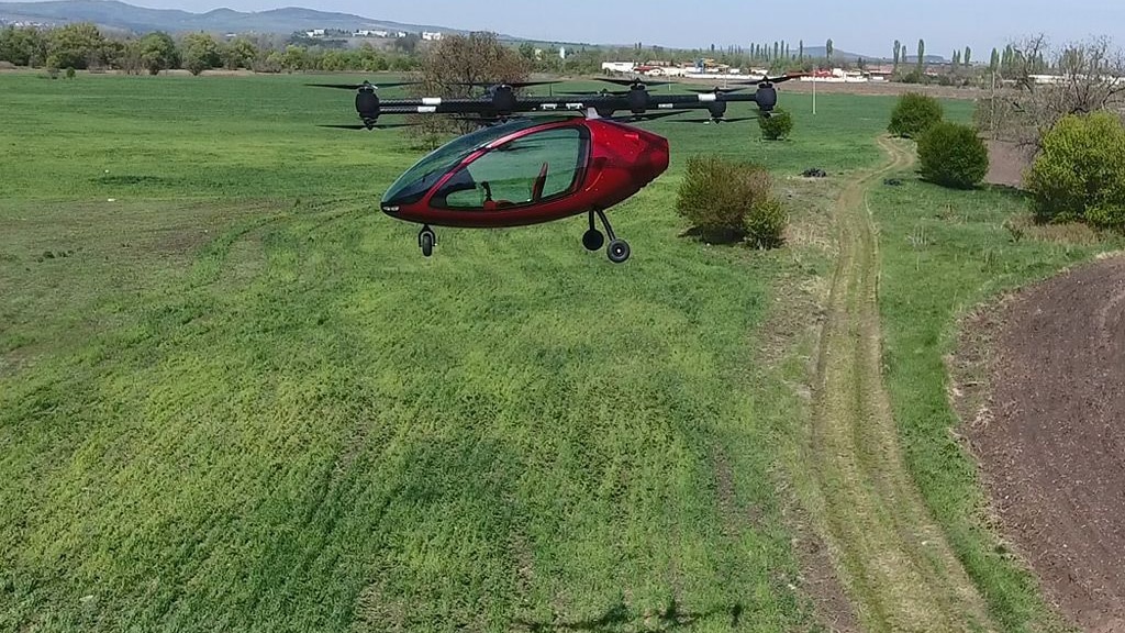 Passenger Drone autonomous manned flying vehicle