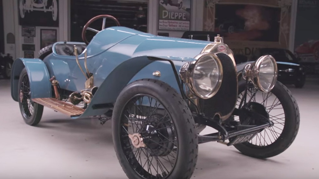 1913 Bugatti Type 22 visits Jay Leno's Garage