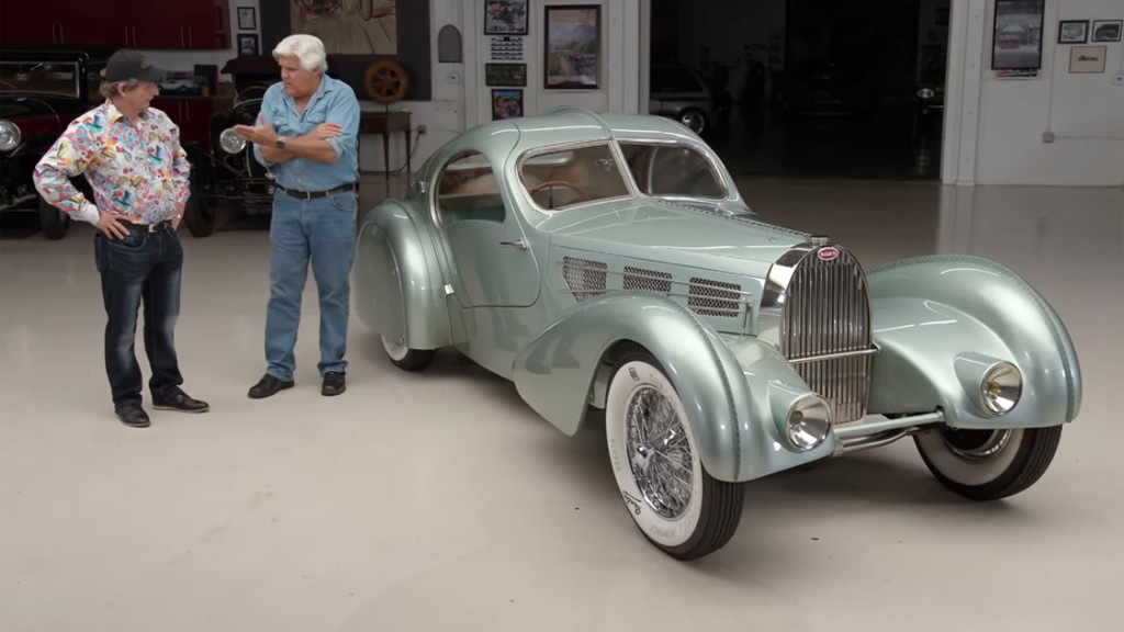1935 Bugatti Aerolithe replica at Jay Leno's Garage
