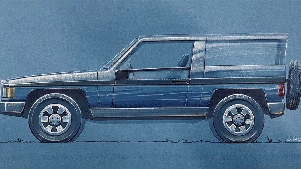 Volvo SUV designs from the 1970s