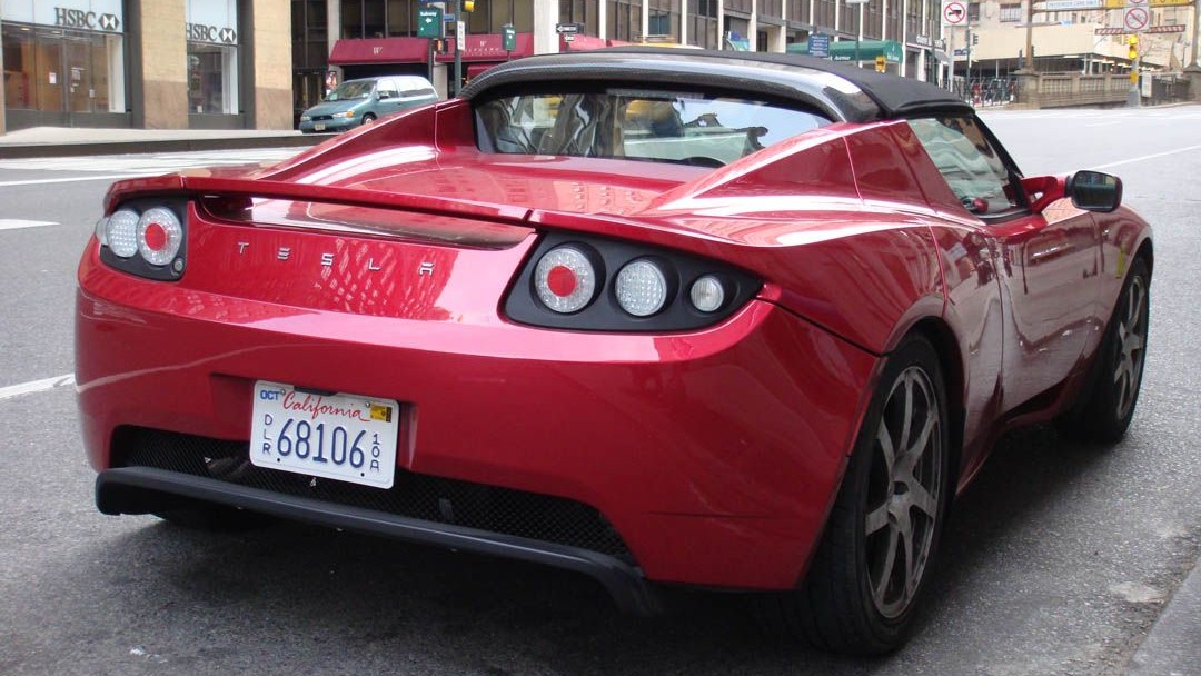 Tesla Roadster NYC
