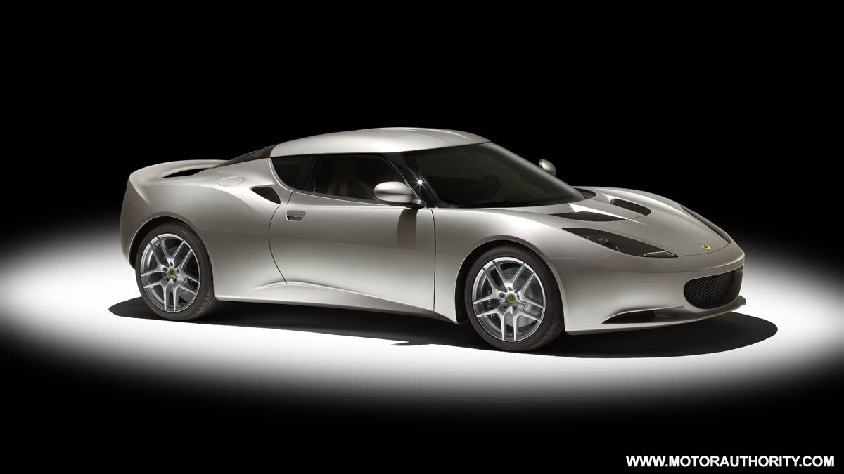 lotus evora studio front 3qtrs off 1