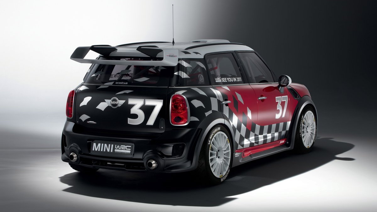 2011 MINI WRC racer