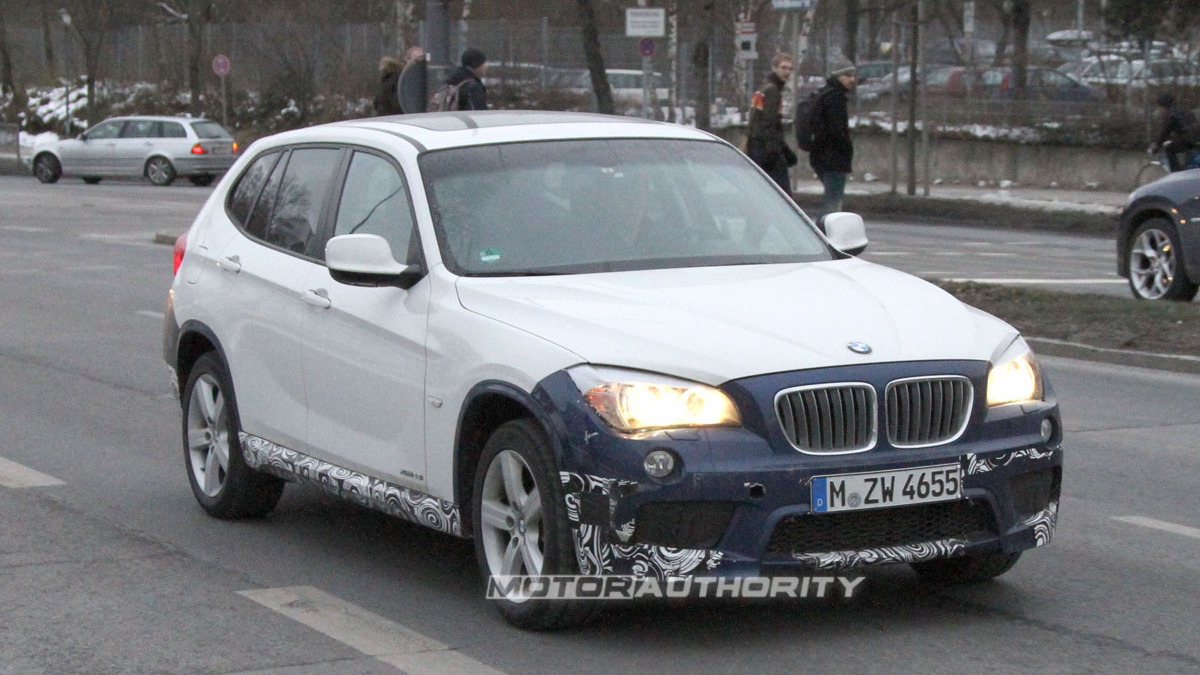 2012 BMW X1 M Sport Package spy shots