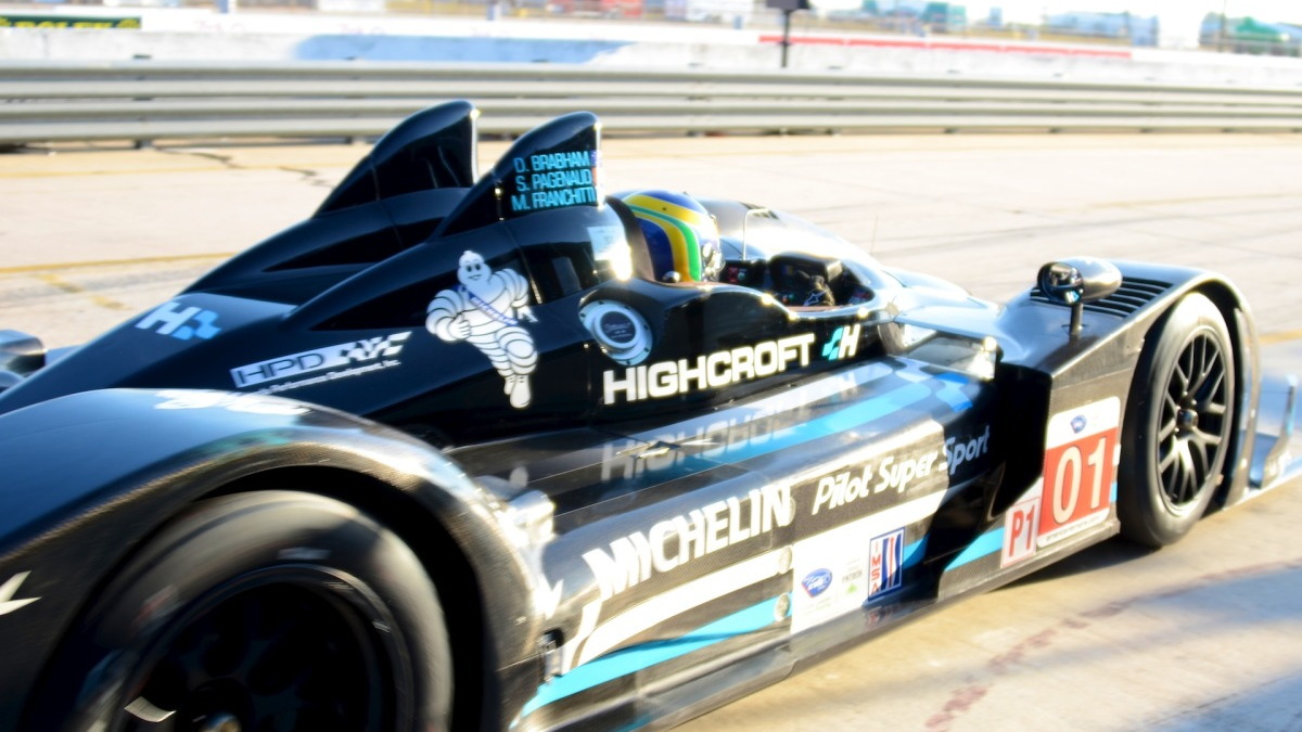 2011 Highcroft Racing HPD ARX-01e ALMS race car