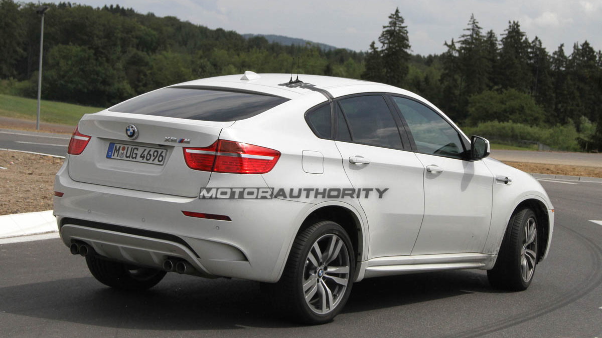 BMW X6 M 'special edition' spy shots