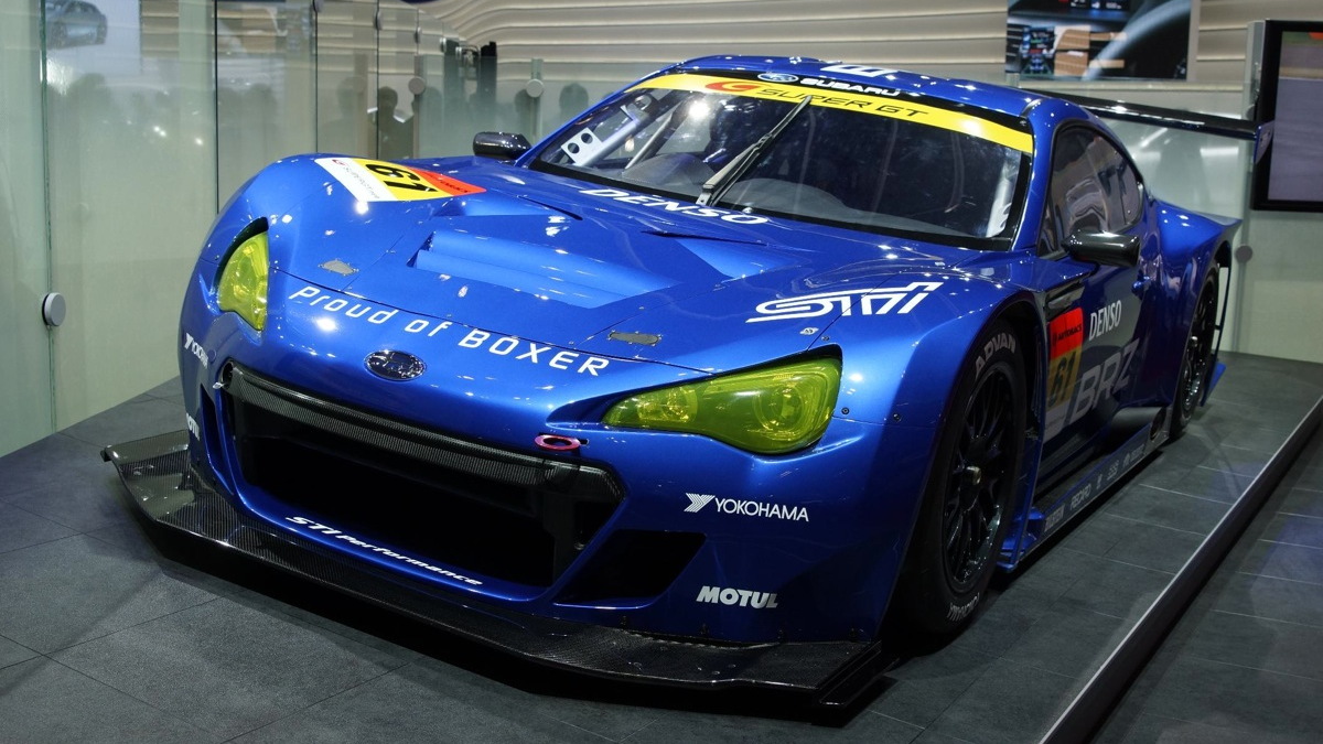 Subaru BRZ GT300 race car