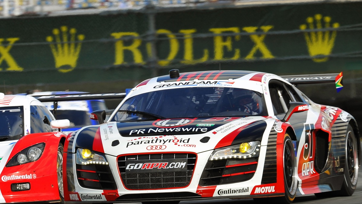 Audi's R8 Grand-Am at Daytona International Speedway