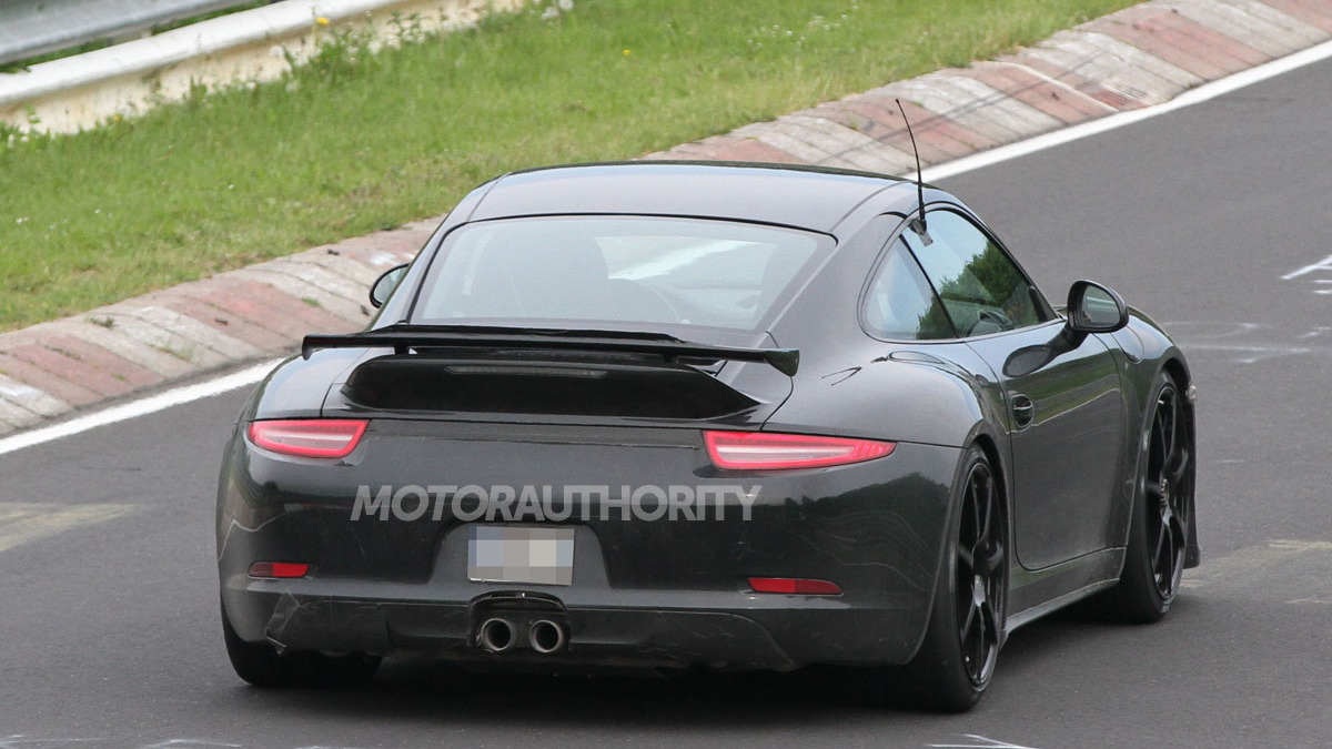 2014 Porsche 911 GT3 spy shots