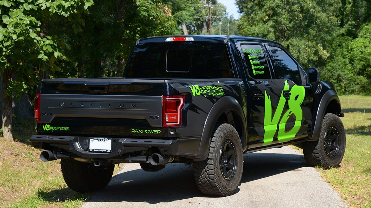 PaxPower Ford F-150 Raptor conversion