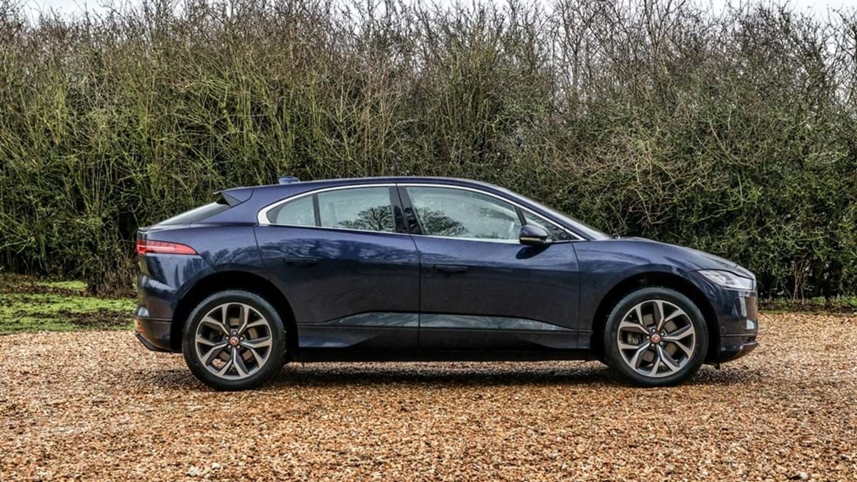 Jaguar I-Pace formerly owned by King Charles III (photo credit: Historics Auctioneers)