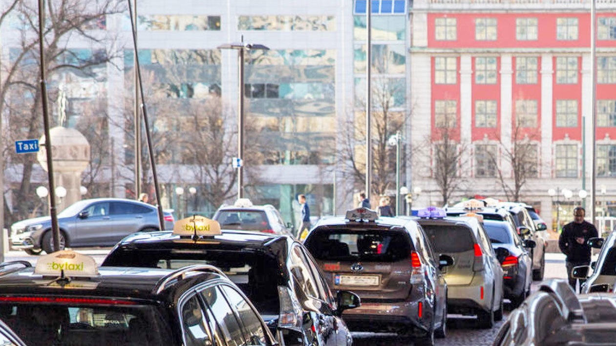 Oslo taxi stand [Credit: Fortum]