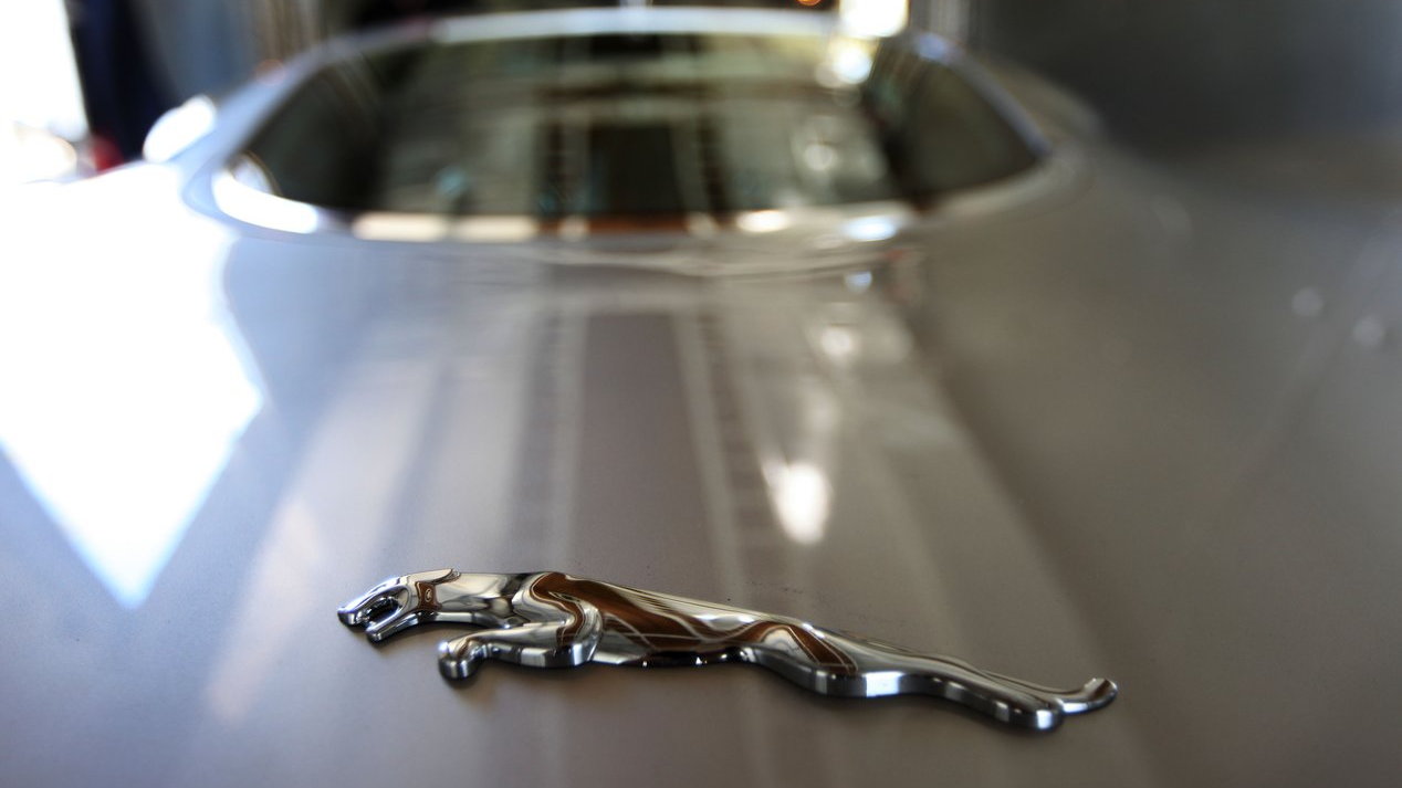 Jay Leno drives the Jaguar C-X75 Concept