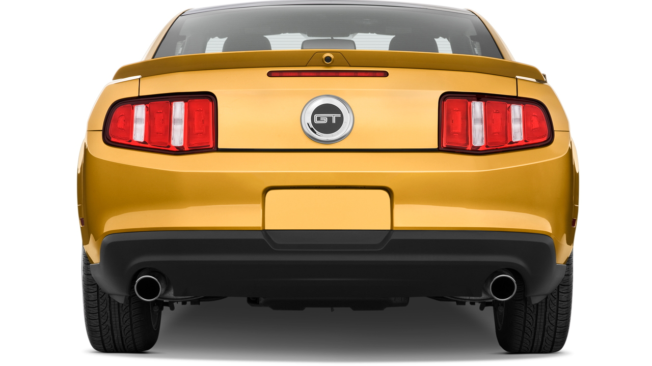2010 Ford Mustang 2-door Coupe GT Premium Rear Exterior View