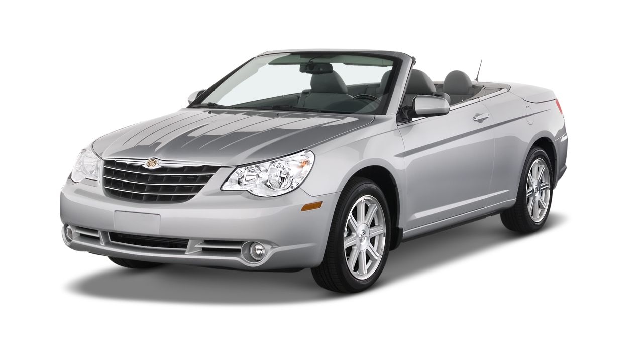 2008 Chrysler Sebring 2-door Convertible Limited FWD Angular Front Exterior View