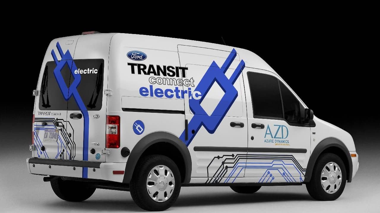 2011 Ford Transit Connect Electric, introduced at 2010 Chicago Auto Show
