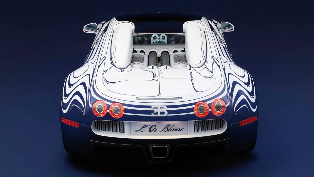 Bugatti Veyron L'OR Blanc Grand Sport