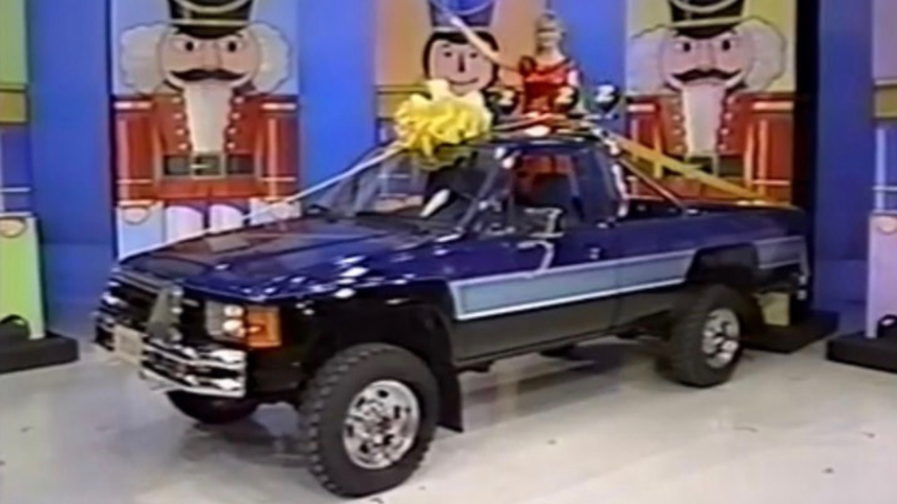 1984 Toyota Pickup on "The Price Is Right" (via tpircars on Instagram)