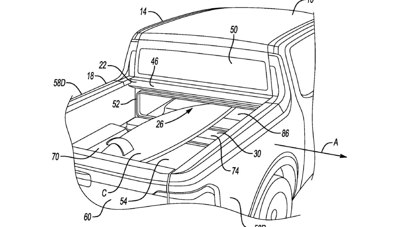 Ford mid-gate patent image