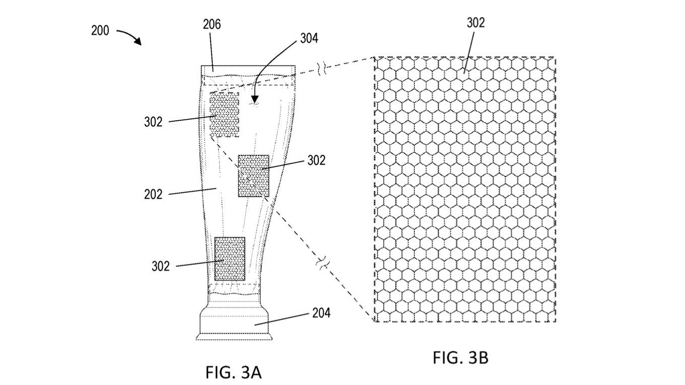 General Motors adaptive air intake patent image