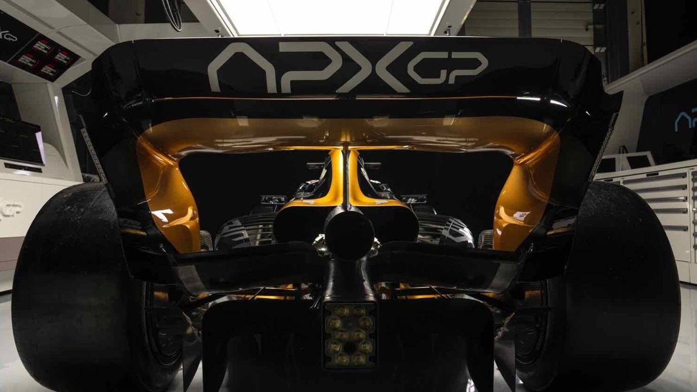 APXGP race car for Brad Pitt F1 film