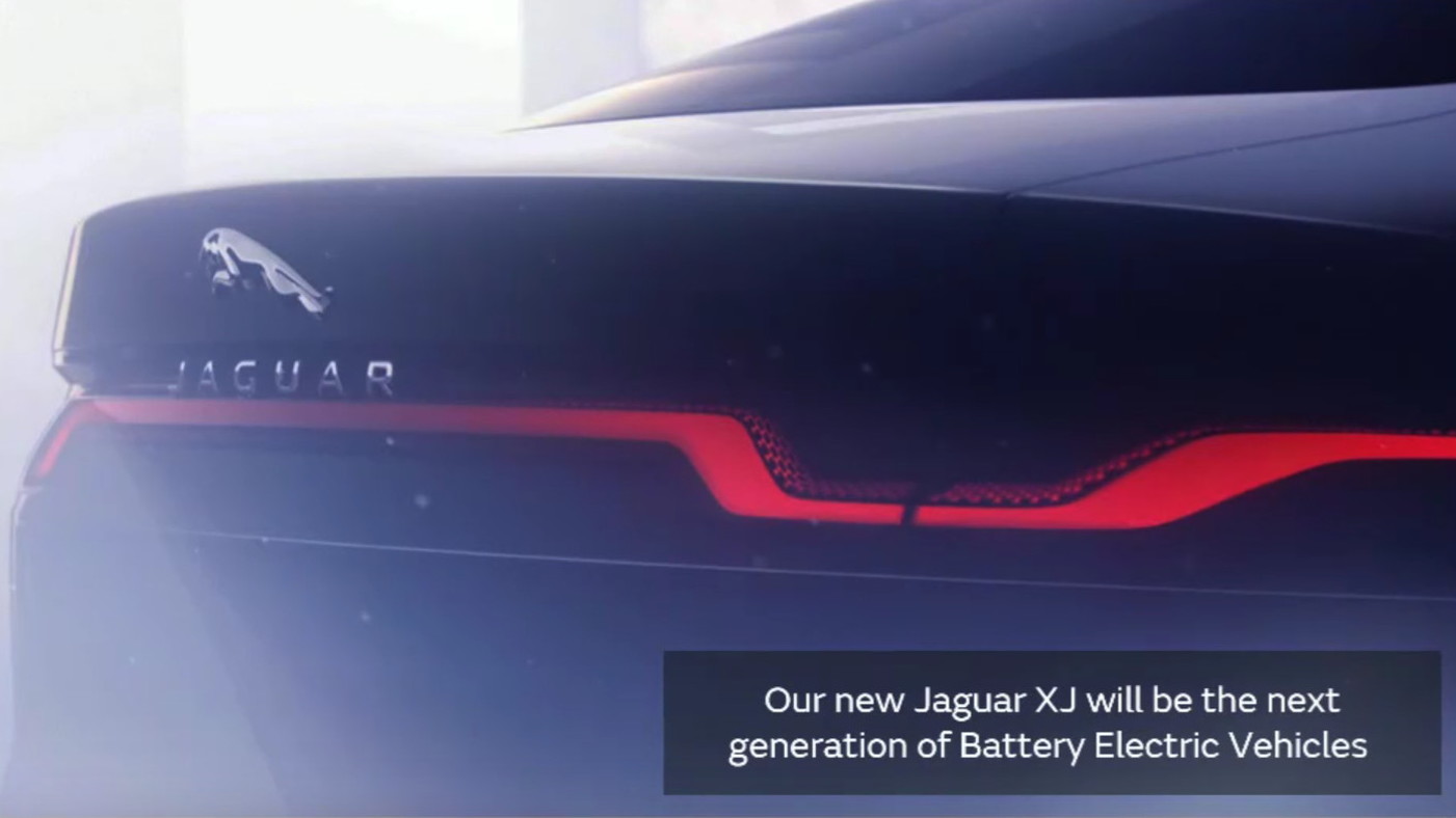 Jaguar XJ teaser photo