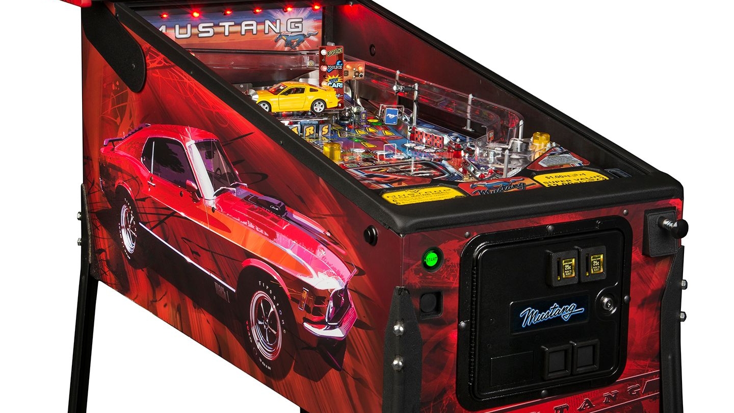 Get Your 2015 Ford Mustang Groove On...With A Pinball Game?