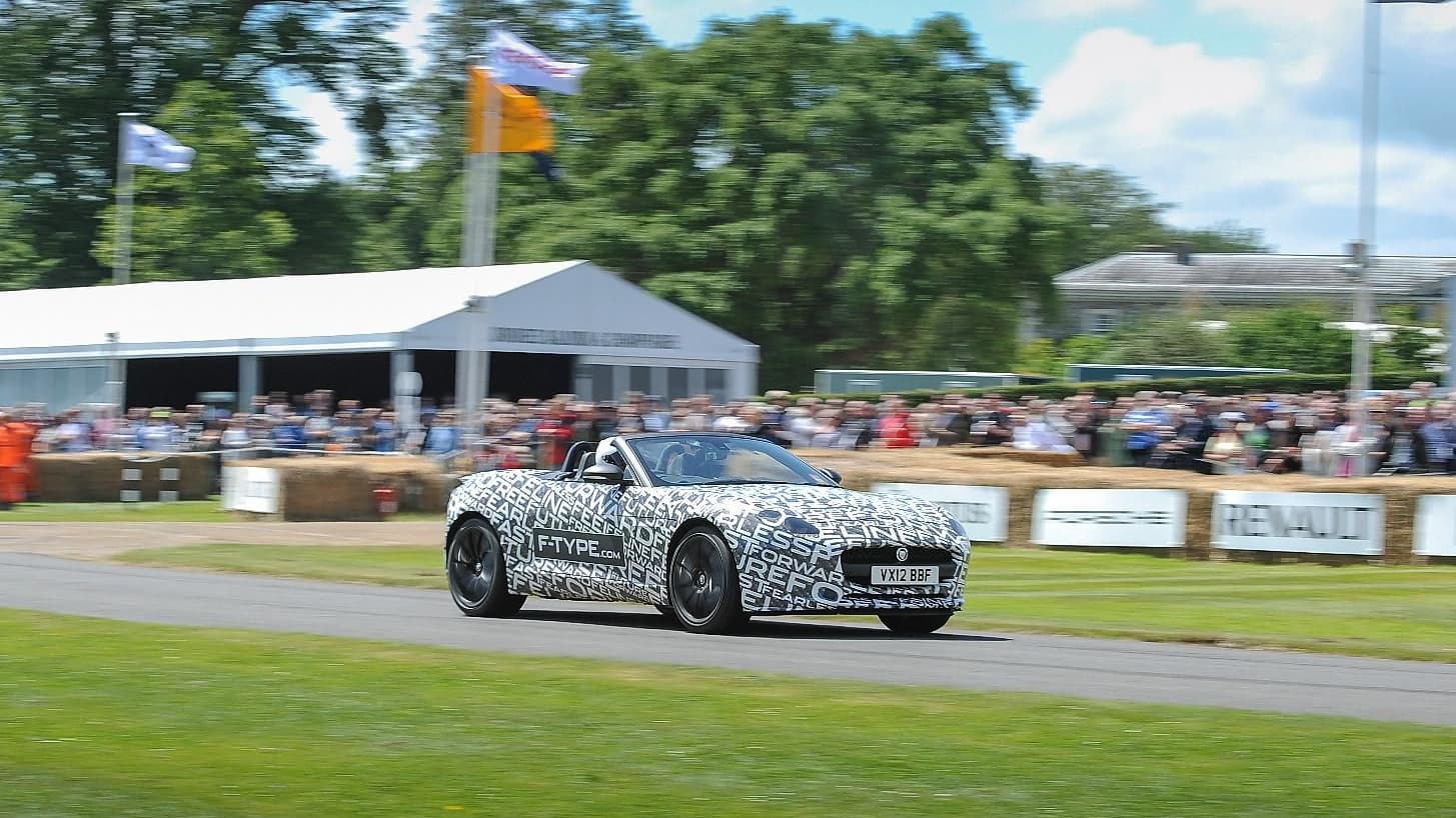 Jaguar F-Type at the Goodwood Festival of Speed