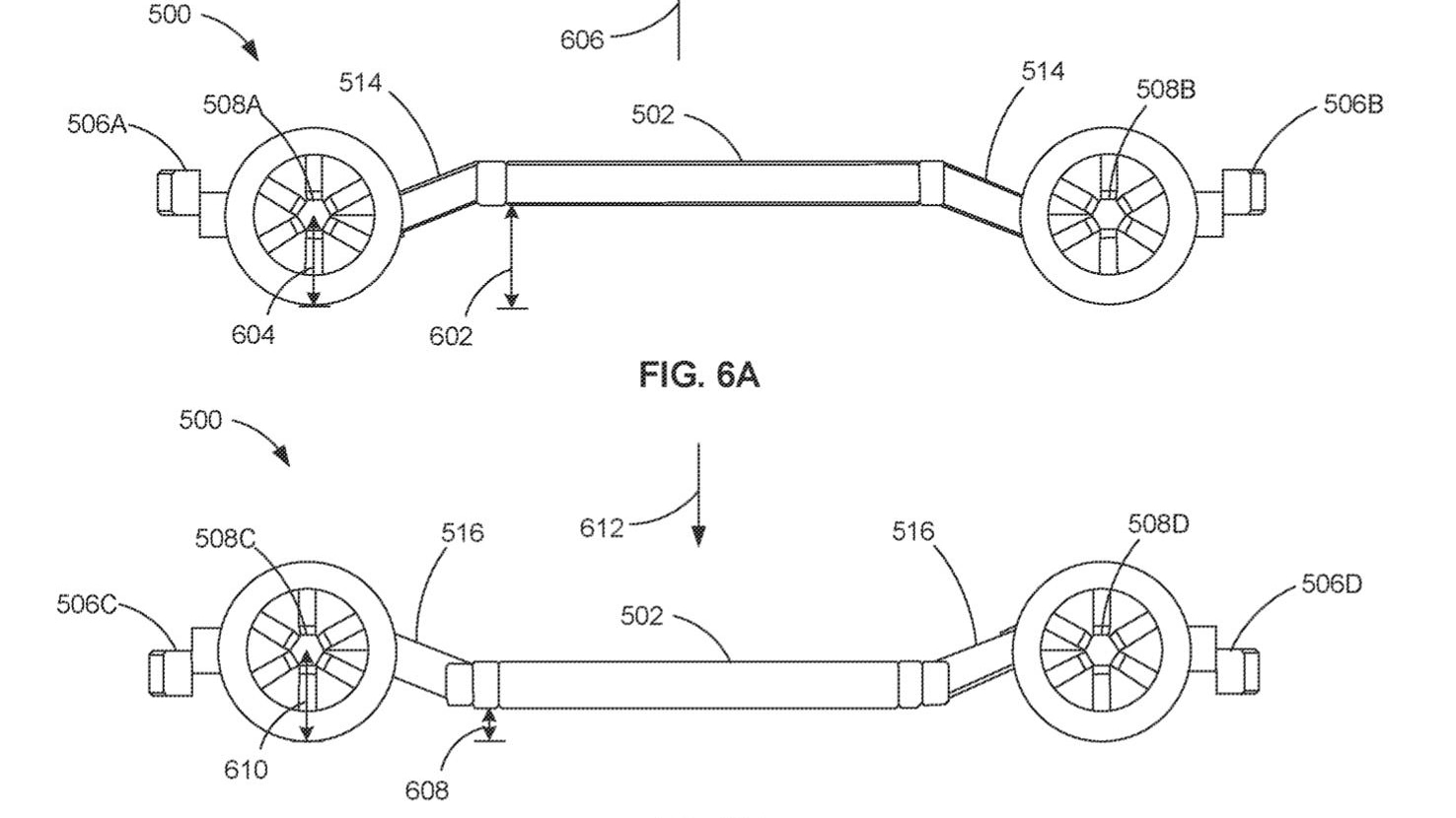 Ford modular chassis patent image
