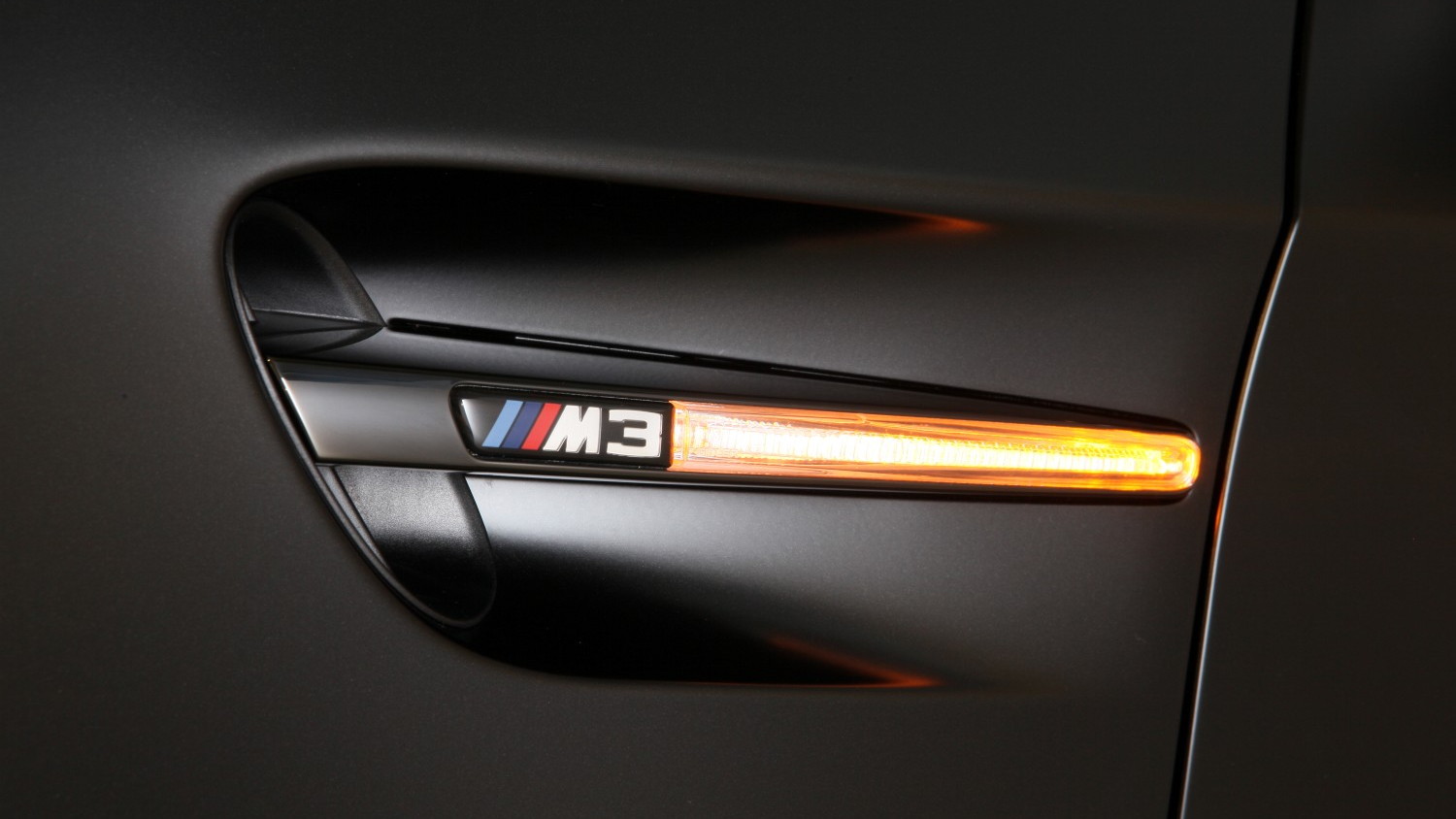 BMW's Frozen Black M3 Coupe. Image: BMW 
