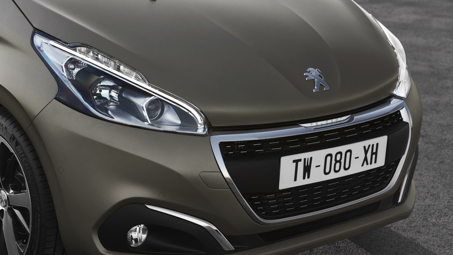 2015 Peugeot 208 with textured paint finish