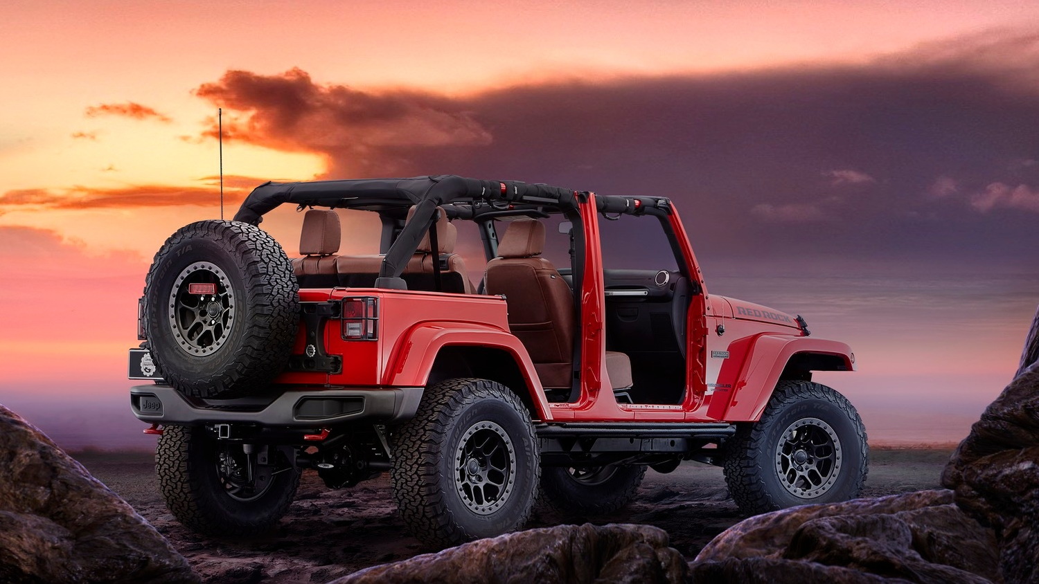 Jeep Wrangler Red Rock concept, 2015 SEMA show