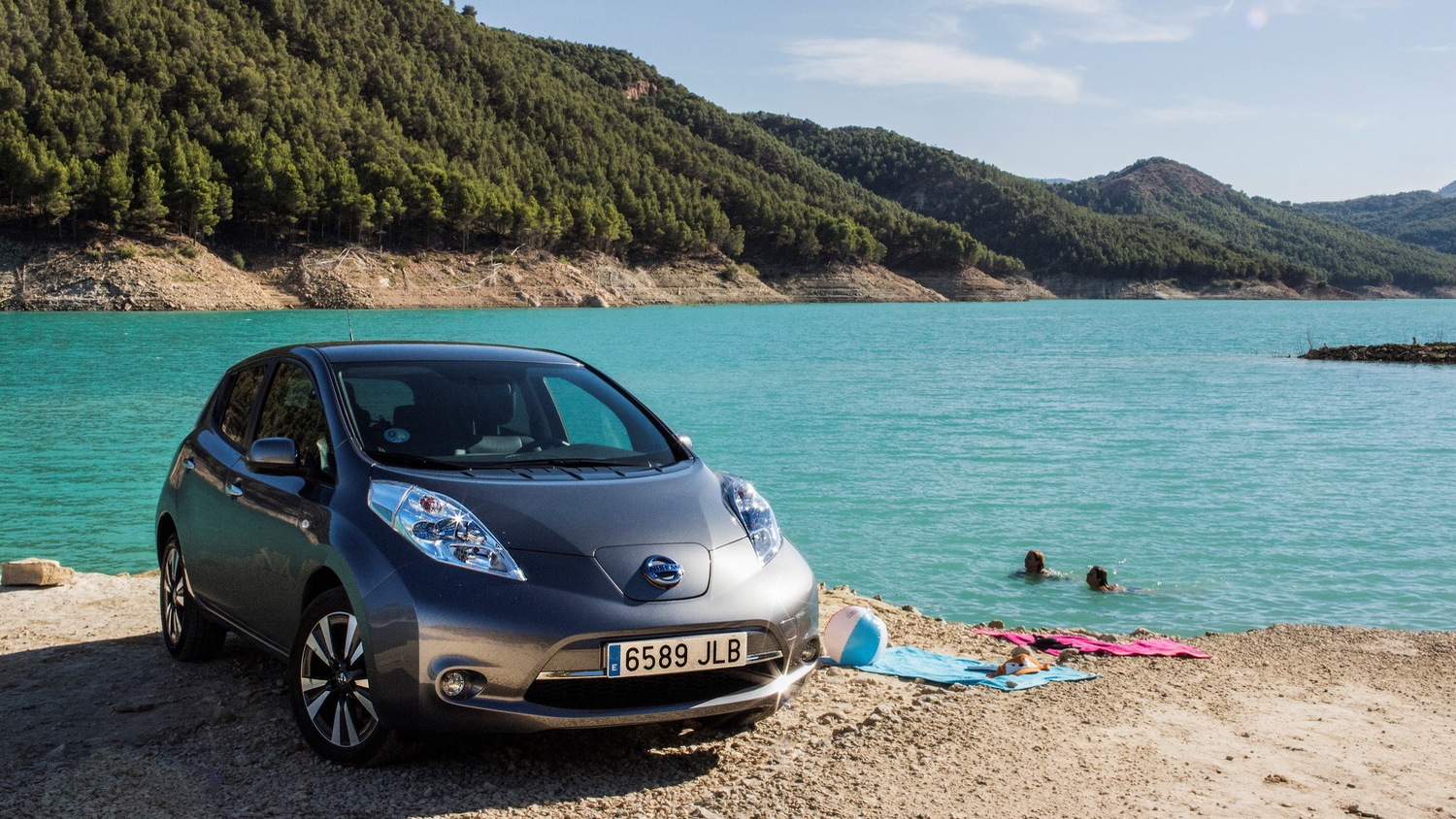 Nissan Leaf on scenic drives in Europe