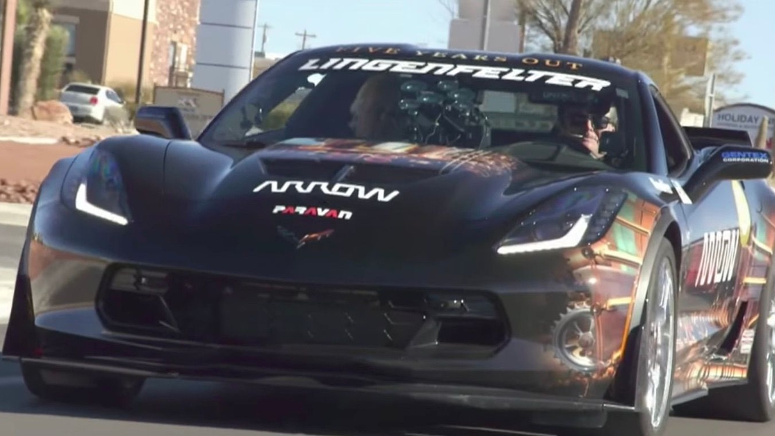 Quadriplegic Sam Schmidt's Chevrolet Corvette Z06