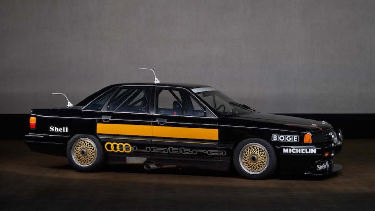 1988 Audi 200 Turbo Quattro Nardo 6000 speed record car (photo via Bonhams)
