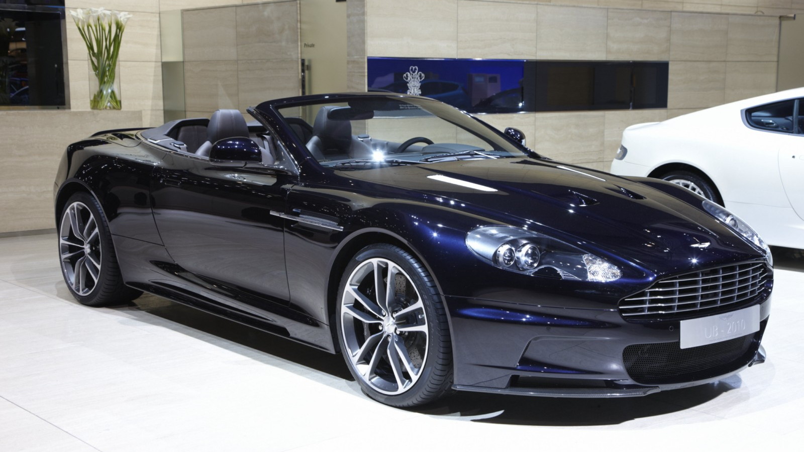 Aston Martin UB-2010 and Works Service Tailored at the 2010 Geneva Motor Show.