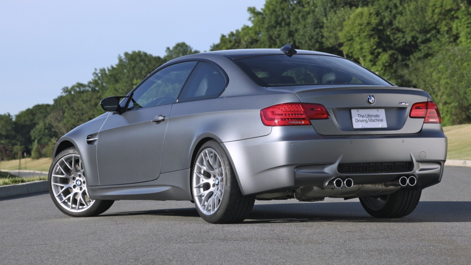 2011 BMW Frozen Gray M3 Coupe special edition