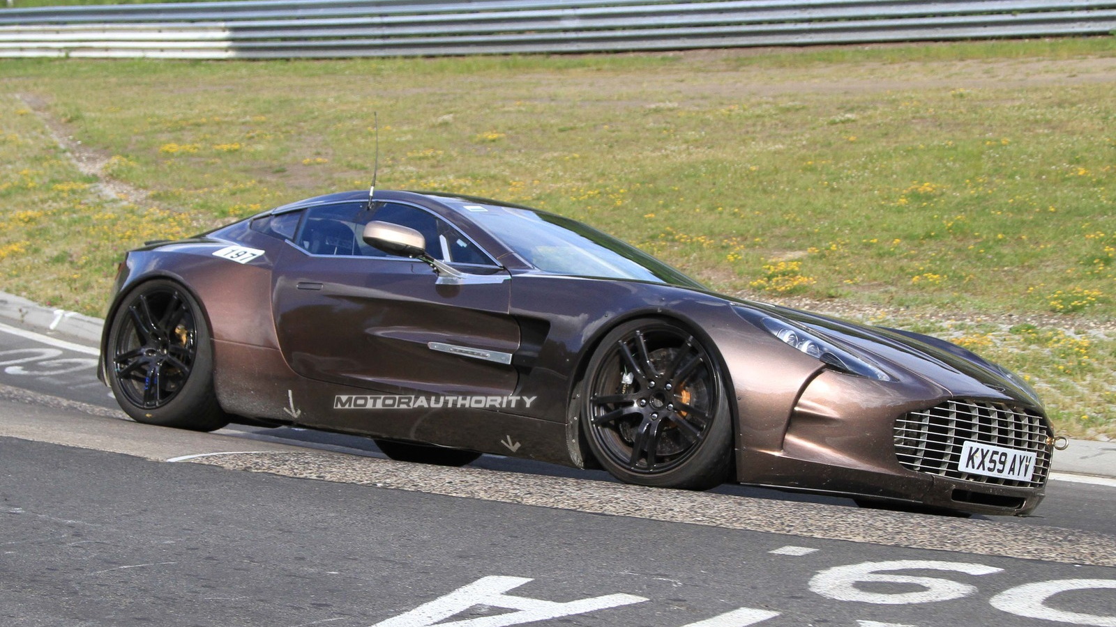 Spy Shots: Aston Martin One-77 testing at the Nurburgring