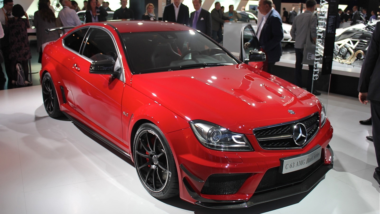 12 C63 Amg Coupe Black Series With Aero Package Video