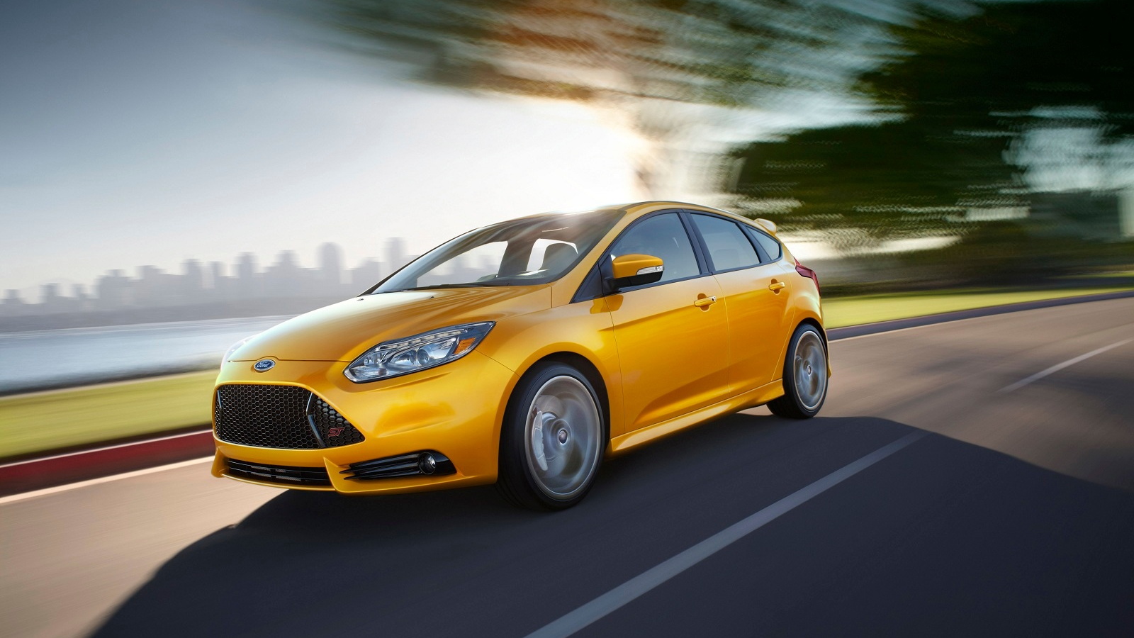 Ford Focus ST, launched at the 2011 Los Angeles Auto Show