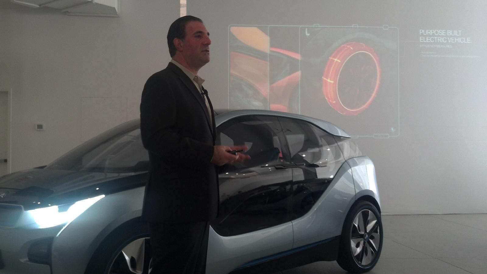 BMW i3 and i8 preview, New York City, November 2011, photo by Tom Moloughney