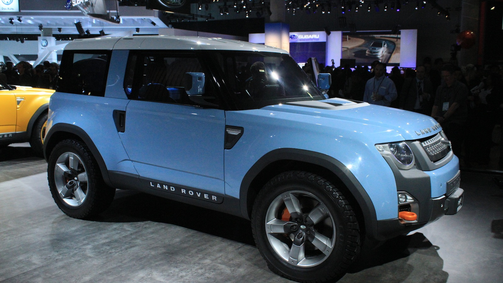 Land Rover DC100 (revised) concepts, live photos