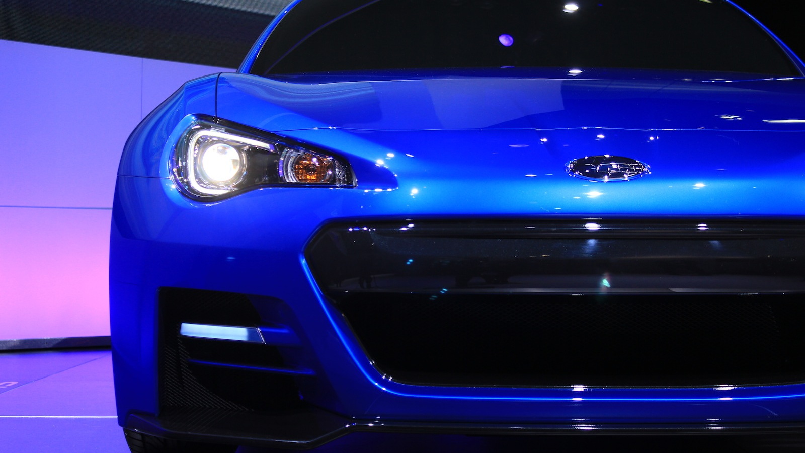 Subaru BRZ STI Concept live photos