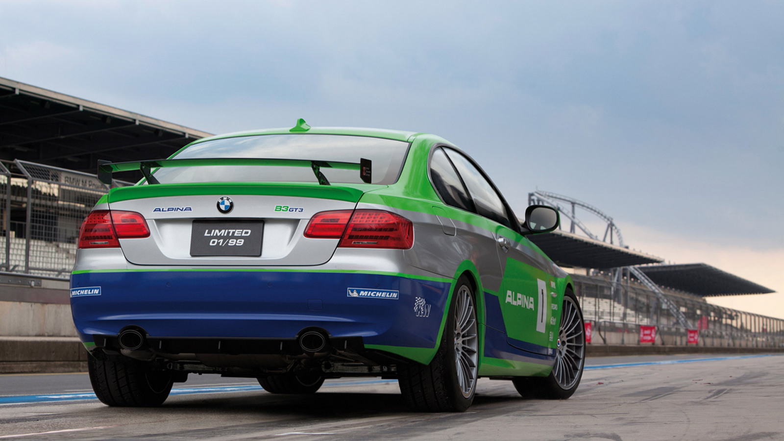 Alpina B3 GT3 based on the BMW 3-Series Coupe