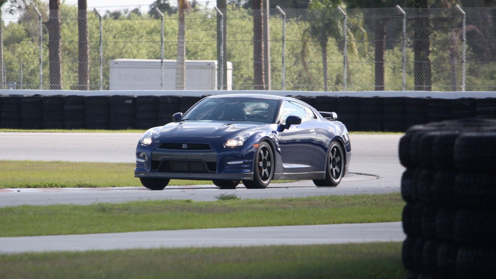 The 2013 Nissan GT-R at Palm Beach International Raceway